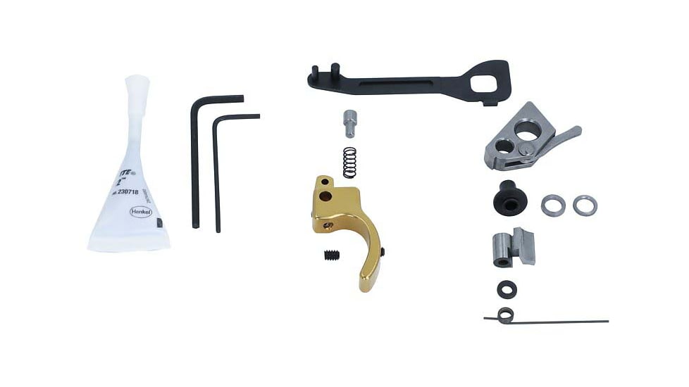 Volquartsen Firearms Accurizing Kit Ruger MK IV Pistol, Black/Gold, VC4AK-GT