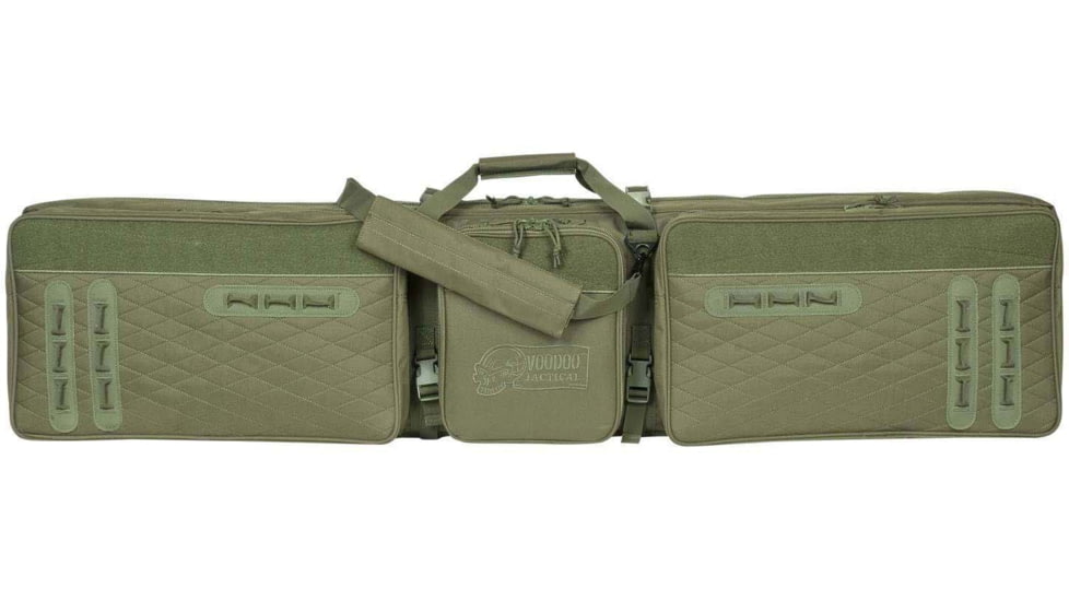 Voodoo Tactical 3-Gun Competition Weapons Case, OD Green, 15-7622004000