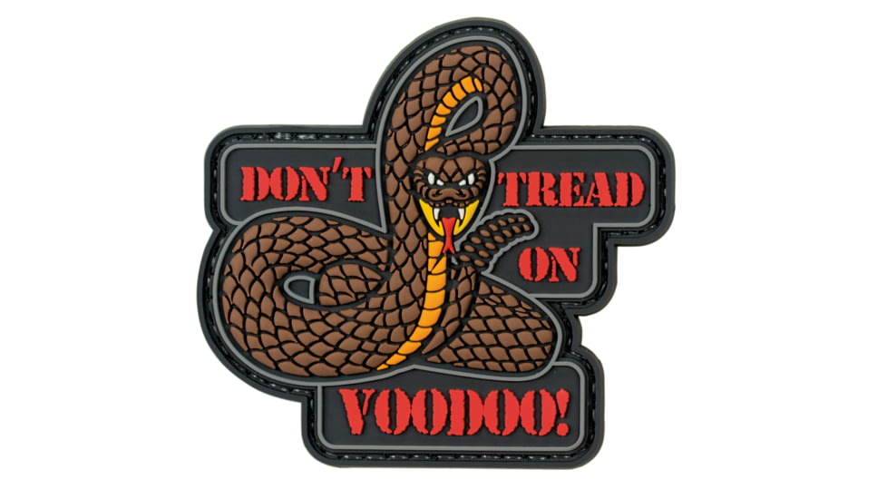 Voodoo Tactical Don't Tread On Rubber Patch, 2.5in, 2.5in, 07-0801000000