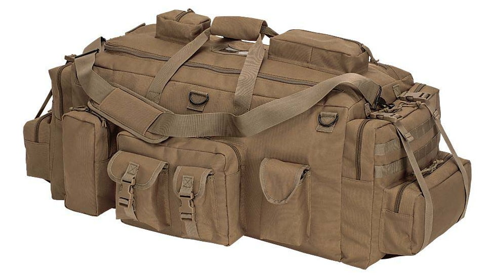 Voodoo Tactical Mojo Load-out Bag w/Backpack Straps, Coyote, 15-9685007000