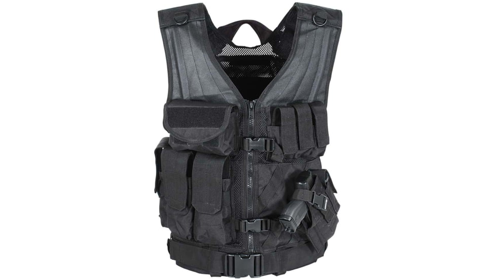 Voodoo Tactical MSP-06 Entry Assault Vest, Black, 3XL/5XL, 20-8112001421