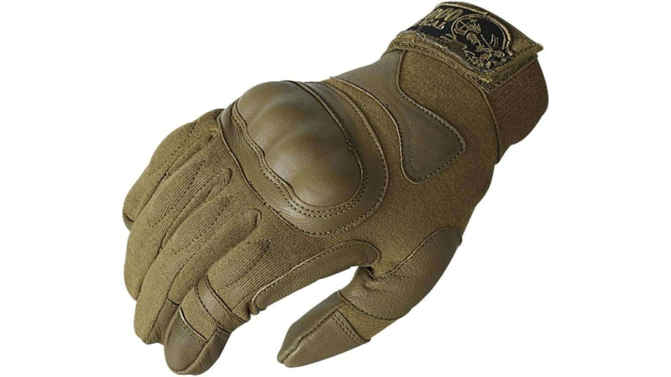 Voodoo Tactical Phantom 2 Hard Knuckle Gloves - Men's, Coyote, Small, 20-9075007092