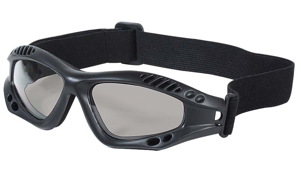 Voodoo Tactical Sportac Goggle Glasses, Black/Clear Lens, 02-8832078000