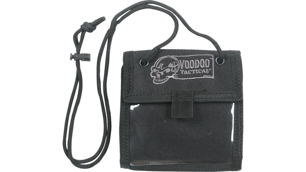 Voodoo Tactical Neck Pouch, Black, 20-0115001000