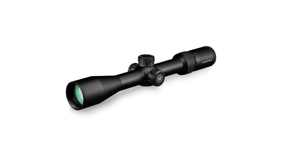 Vortex Diamondback 4-16x44 mm Rifle Scope, 30 mm Tube, First Focal Plane, Black, Hard Anodized, Non-Illuminated EBR-2C MOA Reticle, MOA Adjustment, DBK-10026