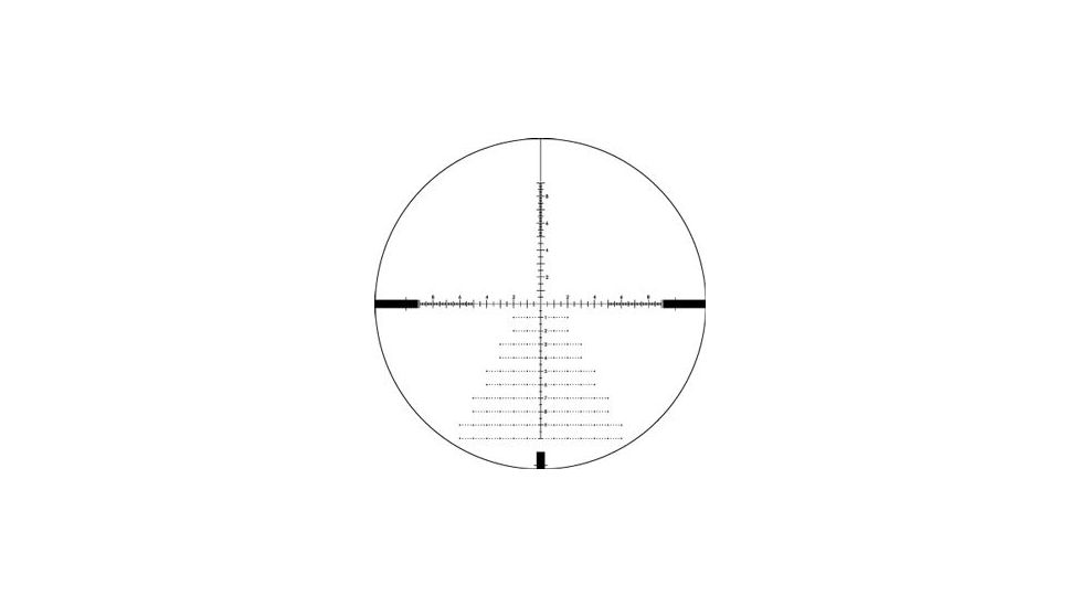 Vortex Diamondback 4-16x44 mm Rifle Scope, 30 mm Tube, First Focal Plane, Black, Hard Anodized, Non-Illuminated EBR-2C MRAD Reticle, Mil Rad Adjustment, DBK-10027