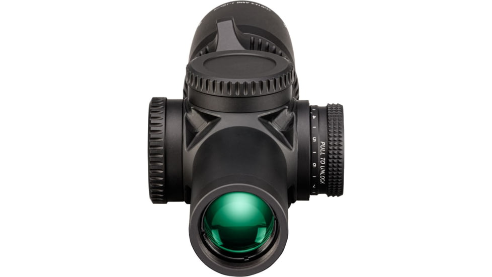 Vortex AMG 1-10x24mm LPVO 34mm Tube Rifle Scope, First Focal Plane, EBR-9 MRAD Reticle, Black, AMG-11002