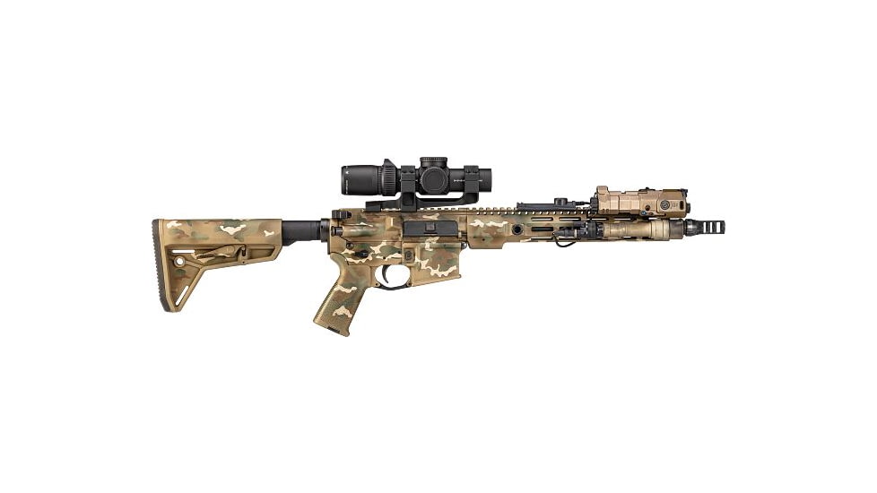 Vortex AMG 1-10x24mm LPVO 34mm Tube Rifle Scope, First Focal Plane, EBR-9 MRAD Reticle, Black, AMG-11002