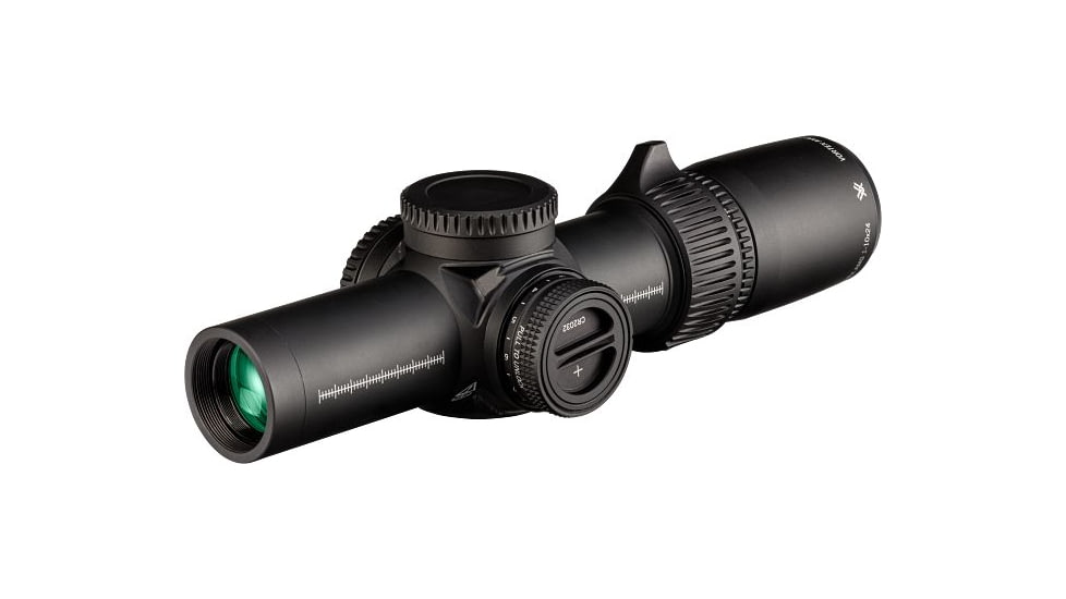 Vortex AMG 1-10x24mm LPVO 34mm Tube Rifle Scope, First Focal Plane, EBR-9 MRAD Reticle, Black, AMG-11002