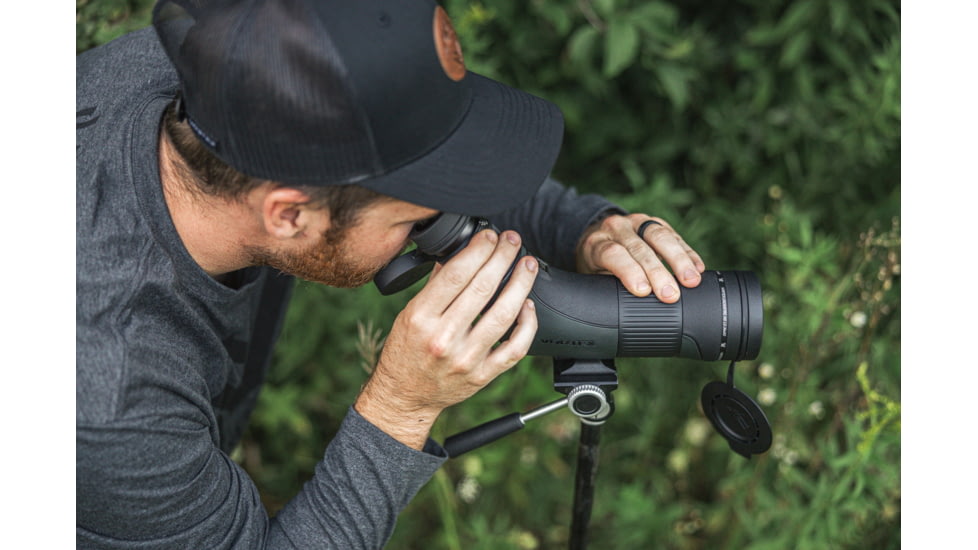 Vortex Crossfire HD 12-36x50 Spotting Scope, Angled, Green, CF-50A