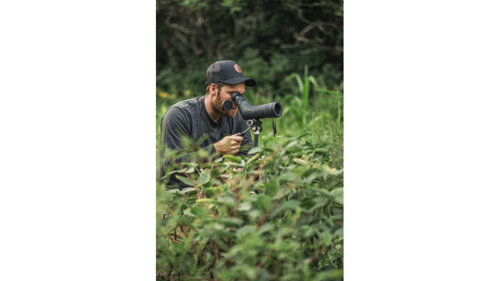 Vortex Crossfire HD 12-36x50 Spotting Scope, Angled, Green, CF-50A