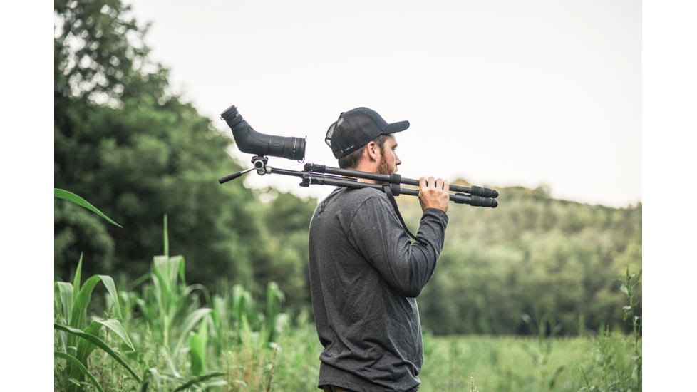 Vortex Crossfire HD 12-36x50 Spotting Scope, Angled, Green, CF-50A