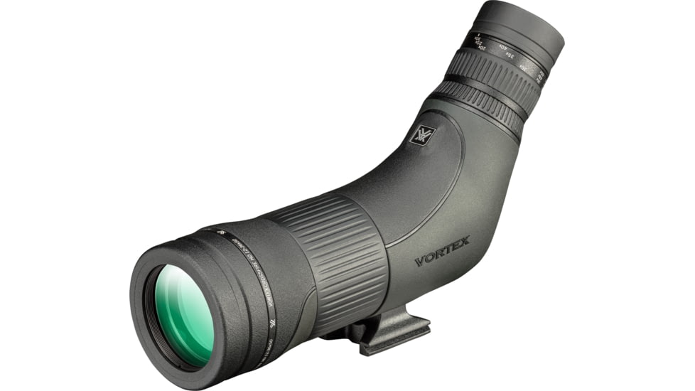 Vortex Crossfire HD 12-36x50 Spotting Scope, Angled, Green, CF-50A