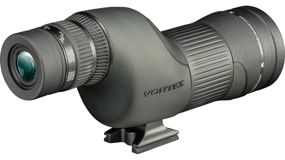 Vortex Crossfire HD 12-36x50 Spotting Scope, Straight, Green, CF-50S
