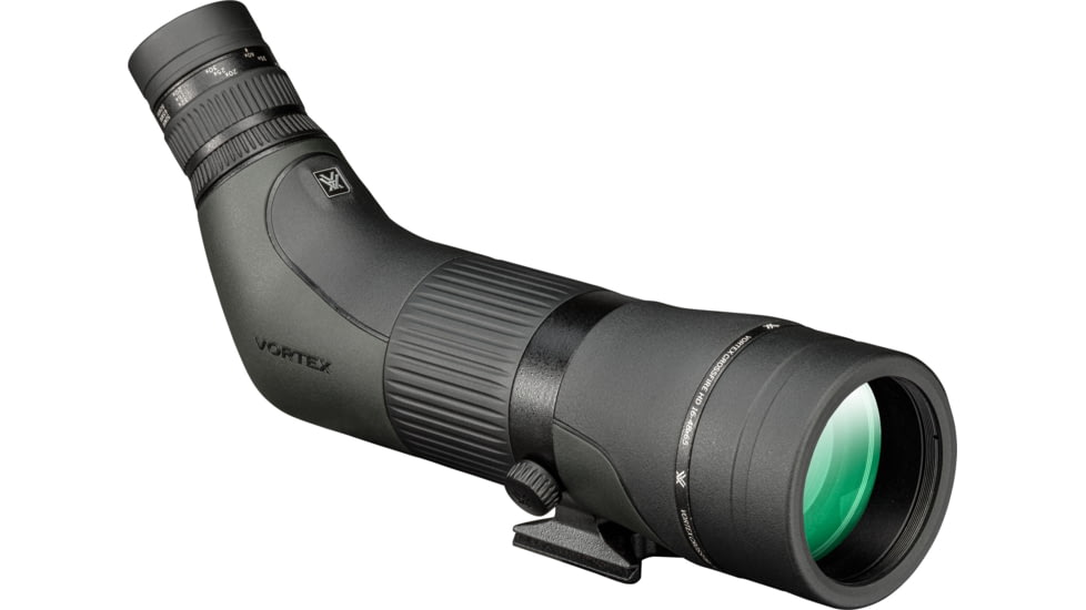 Vortex Crossfire HD 16-48x65 Spotting Scope, Angled, Green, CF-65A