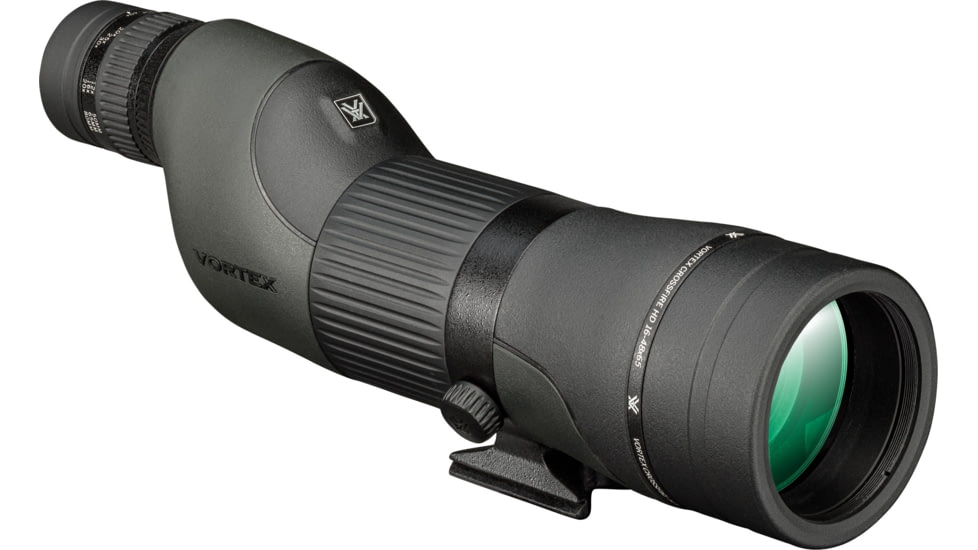 Vortex Crossfire HD 16-48x65 Spotting Scope, Straight, Green, CF-65S