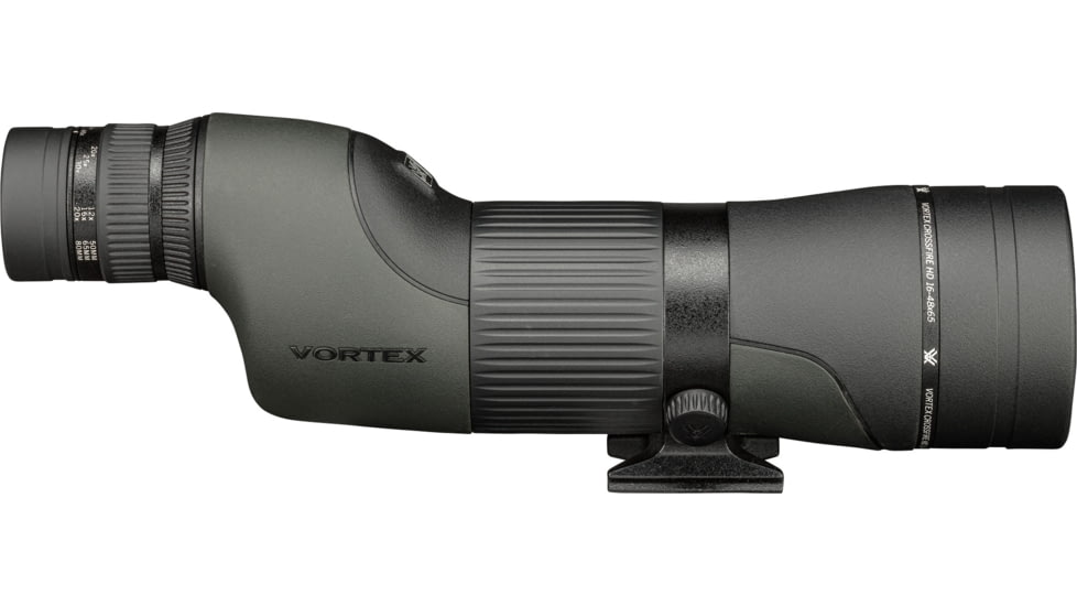 Vortex Crossfire HD 16-48x65 Spotting Scope, Straight, Green, CF-65S