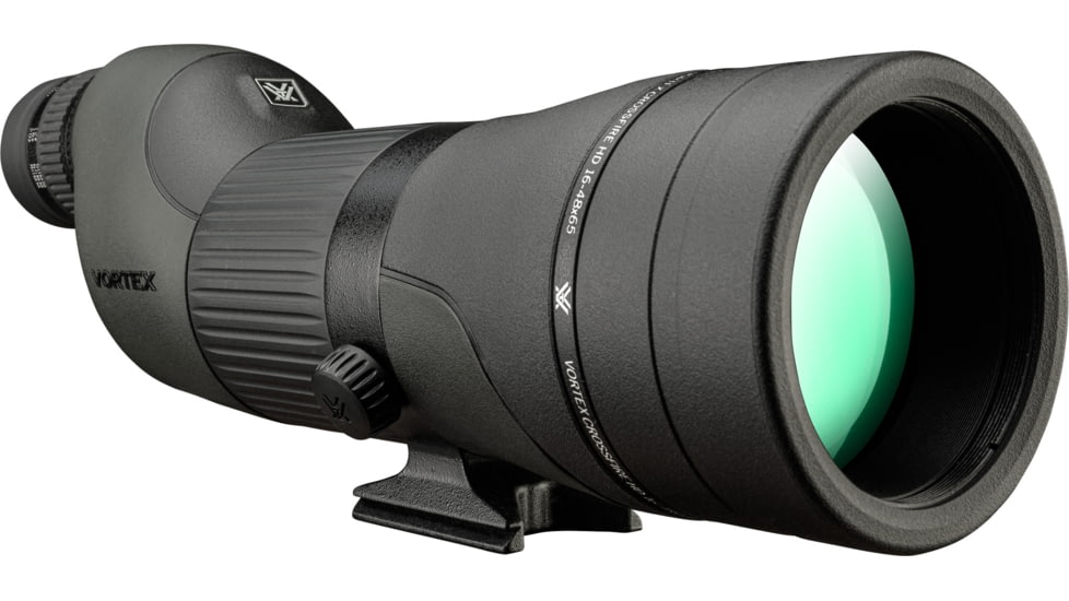 Vortex Crossfire HD 16-48x65 Spotting Scope, Straight, Green, CF-65S