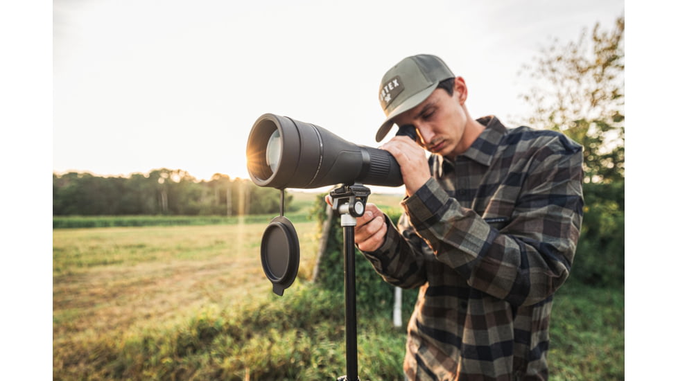 Vortex Crossfire HD 20-60x80 Spotting Scope, Angled, Green, CF-80A