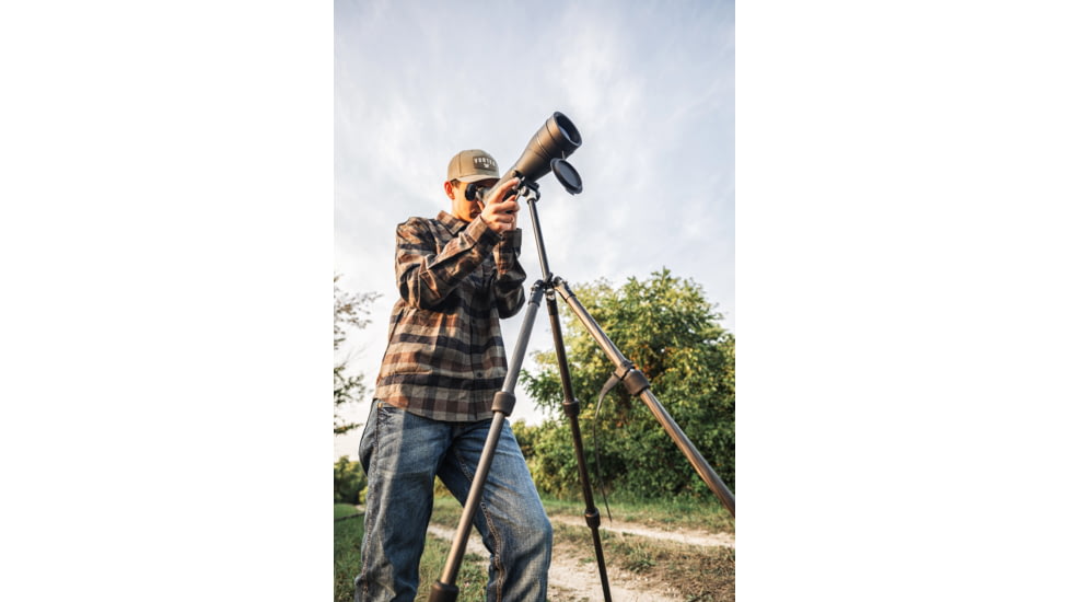 Vortex Crossfire HD 20-60x80 Spotting Scope, Angled, Green, CF-80A