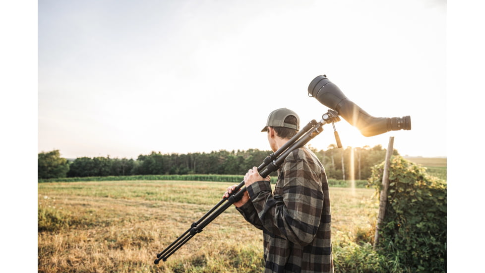 Vortex Crossfire HD 20-60x80 Spotting Scope, Angled, Green, CF-80A