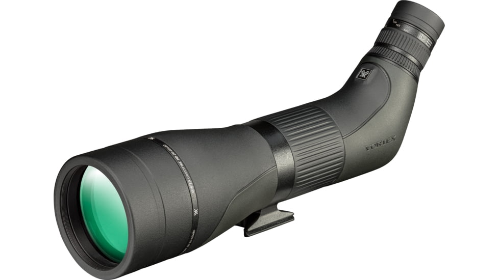 Vortex Crossfire HD 20-60x80 Spotting Scope, Angled, Green, CF-80A