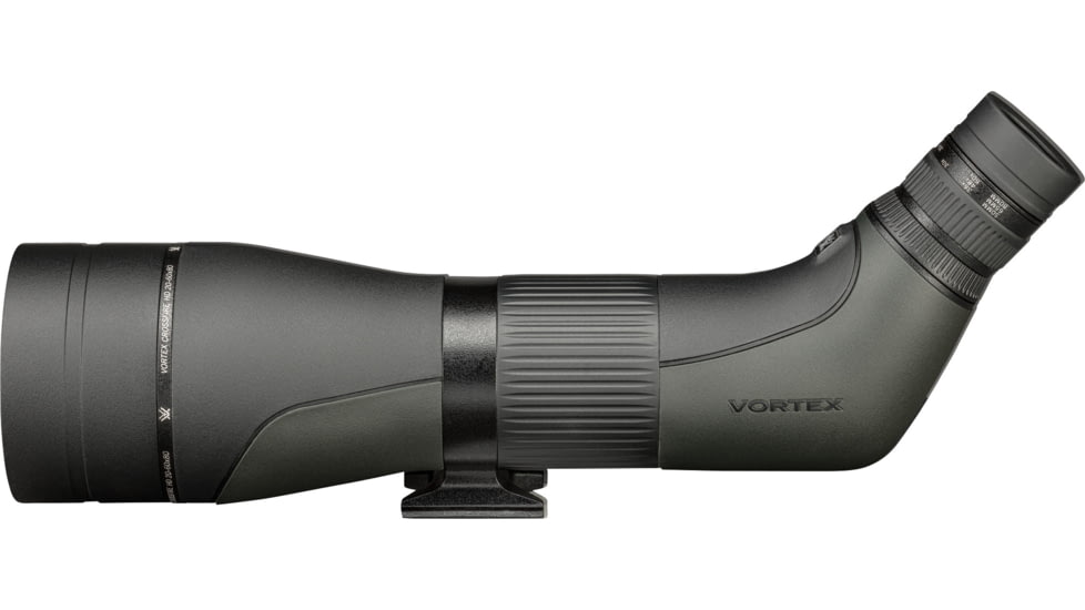 Vortex Crossfire HD 20-60x80 Spotting Scope, Angled, Green, CF-80A