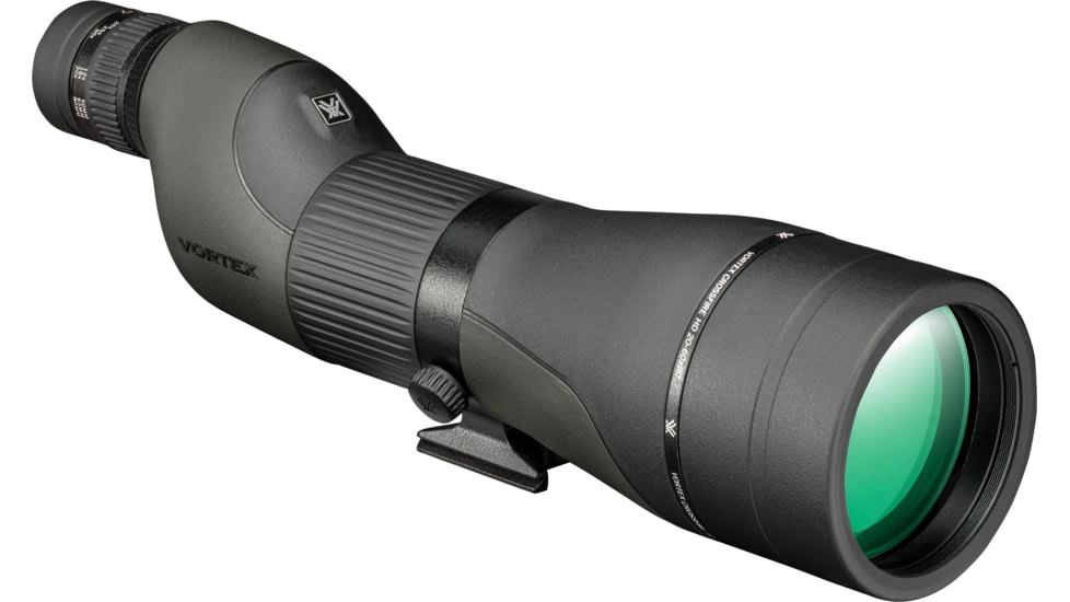 Vortex Crossfire HD 20-60x80 Spotting Scope, Straight, Green, CF-80S