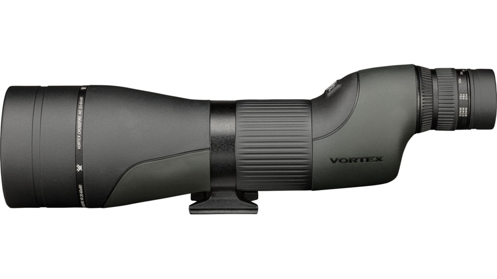 Vortex Crossfire HD 20-60x80 Spotting Scope, Straight, Green, CF-80S