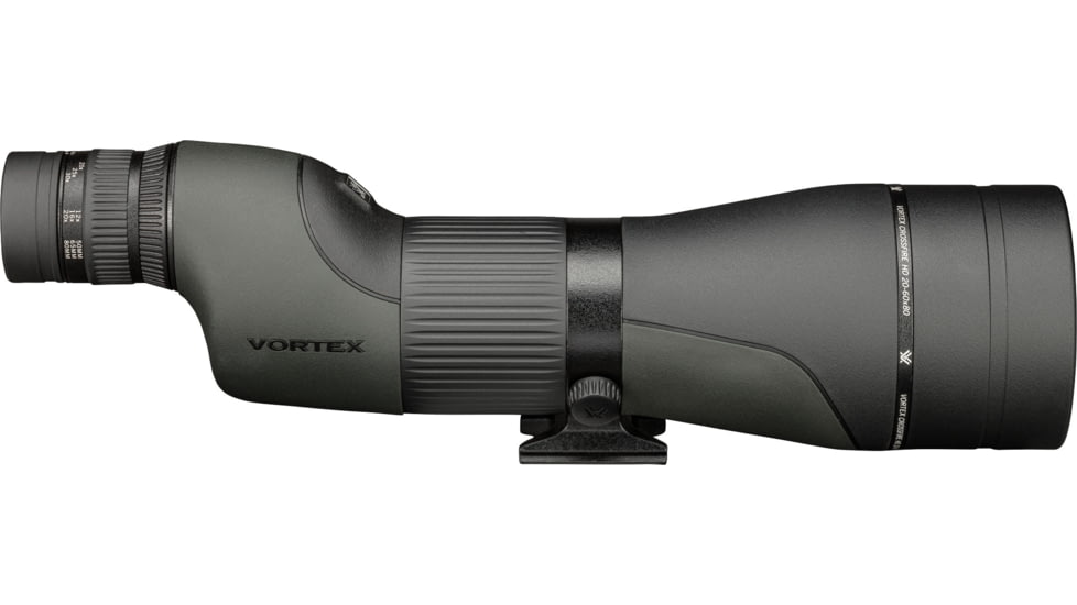 Vortex Crossfire HD 20-60x80 Spotting Scope, Straight, Green, CF-80S