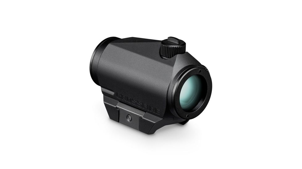 Vortex Crossfire II 2 MOA Reflex Red Dot Sight, 1x22mm, Red Dot Reticle, Anodized Matte, Black, CF-RD2