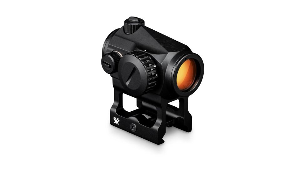 Vortex Crossfire II 2 MOA Reflex Red Dot Sight, 1x22mm, Red Dot Reticle, Anodized Matte, Black, CF-RD2