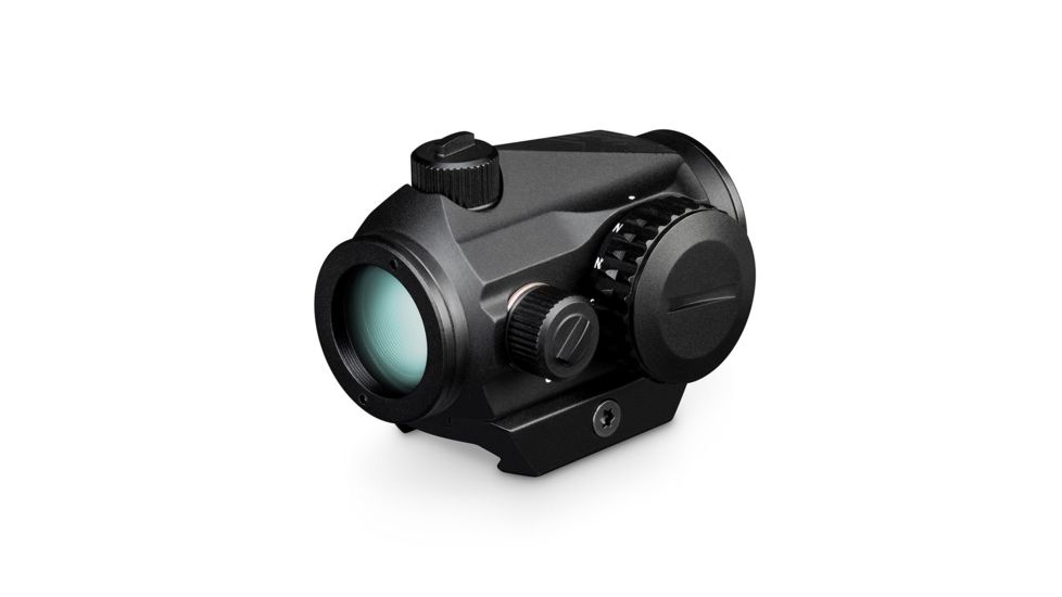 Vortex Crossfire II 2 MOA Reflex Red Dot Sight, 1x22mm, Red Dot Reticle, Anodized Matte, Black, CF-RD2