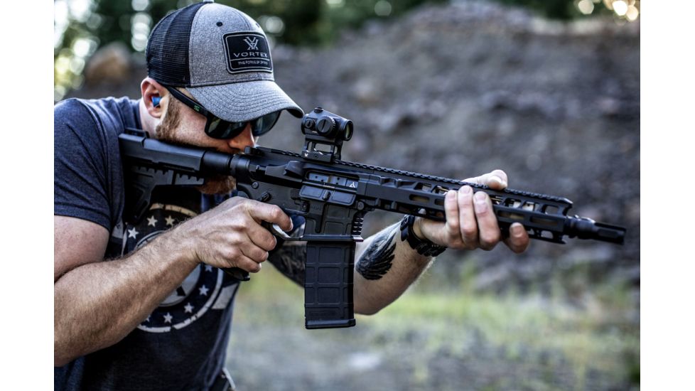 Vortex Crossfire II 2 MOA Reflex Red Dot Sight, 1x22mm, Red Dot Reticle, Anodized Matte, Black, CF-RD2