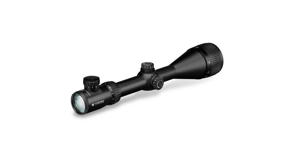 Vortex Crossfire II Hog Hunter 3-12x56 mm Rifle Scope, 30 mm Tube, Second Focal Plane, Black, Hard Anodized, Red V-Brite Reticle, MOA Adjustment, CF2-31049