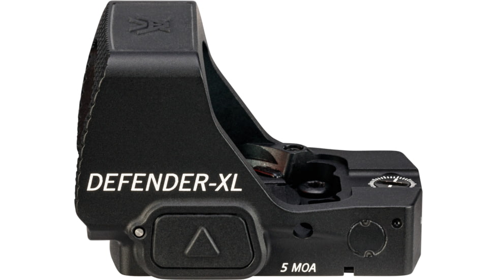 Vortex Defender-XL 1x Red Dot Sight, 5 MOA, Black, DFXL-MRD5