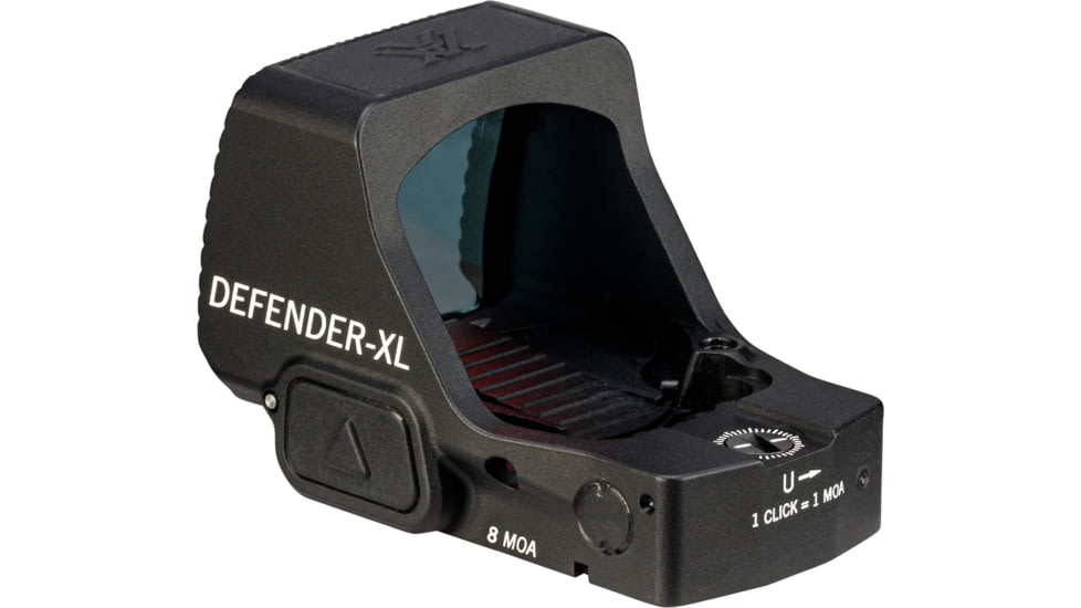 Vortex Defender-XL 1x Red Dot Sight, 8 MOA, Black, DFXL-MRD8