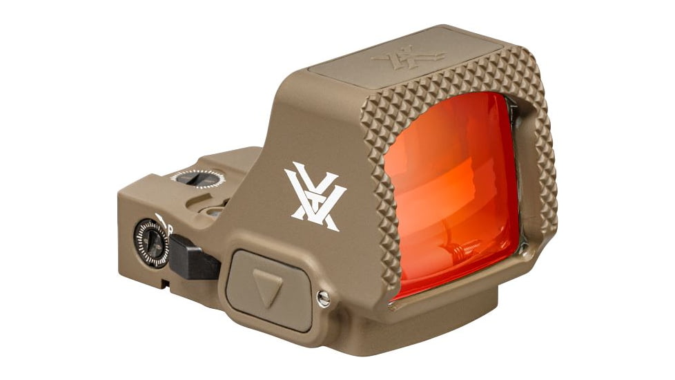Vortex Defender-XL 1x25mm Micro Reflex Red Dot Sight, 5 MOA, Tan, DFXL-MRD5-T