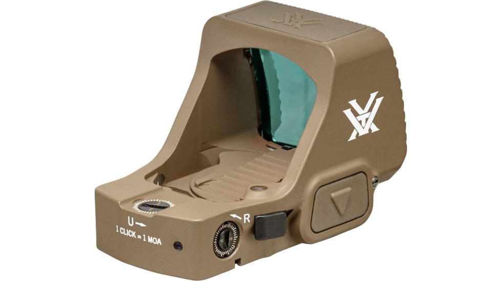 Vortex Defender-XL 1x25mm Micro Reflex Red Dot Sight, 5 MOA, Tan, DFXL-MRD5-T