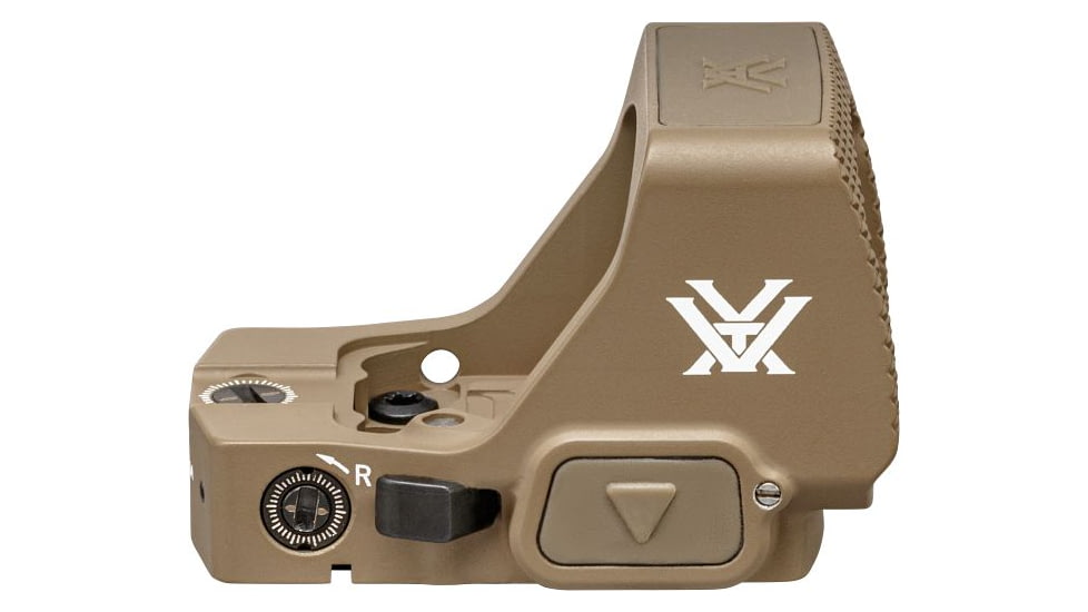 Vortex Defender-XL 1x25mm Micro Reflex Red Dot Sight, 5 MOA, Tan, DFXL-MRD5-T