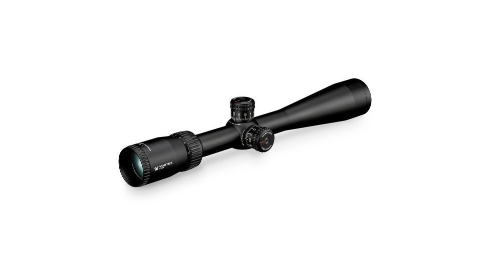 Vortex Diamondback Tactical 4-12x40 mm Rifle Scope, 1 in Tube, Second Focal Plane, Black, Hard Anodized, Non-Illuminated VMR-1 MOA Reticle, MOA Adjustment, DBK-10025