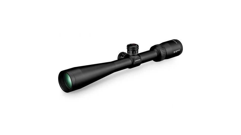 Vortex Diamondback Tactical 4-12x40 mm Rifle Scope, 1 in Tube, Second Focal Plane, Black, Hard Anodized, Non-Illuminated VMR-1 MOA Reticle, MOA Adjustment, DBK-10025