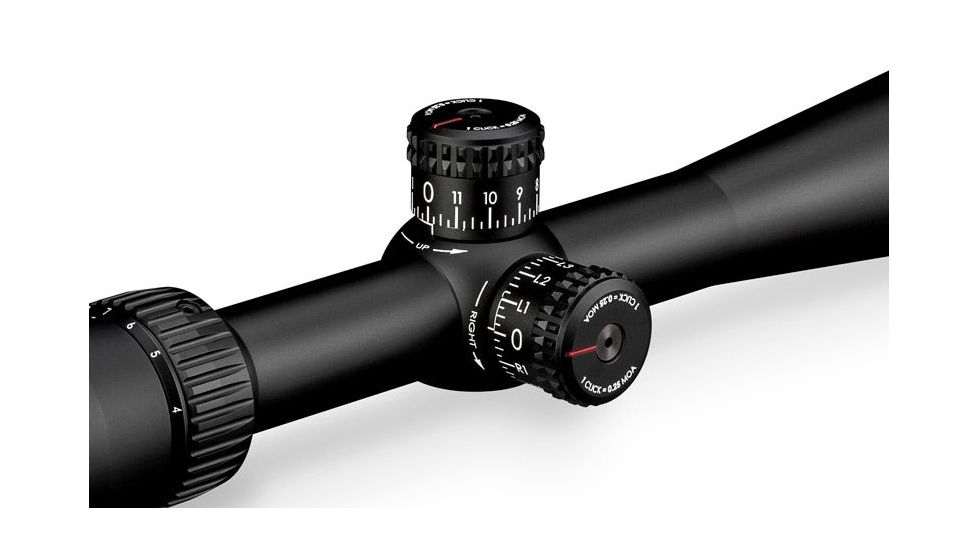 Vortex Diamondback Tactical 4-12x40 mm Rifle Scope, 1 in Tube, Second Focal Plane, Black, Hard Anodized, Non-Illuminated VMR-1 MOA Reticle, MOA Adjustment, DBK-10025