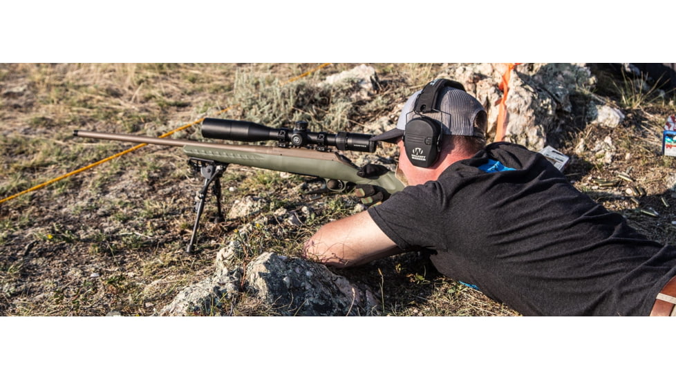 Vortex Diamondback Tactical 4-12x40mm Rifle Scope, 1in Tube, Second Focal Plane, Black, Hard Anodized, Non-Illuminated VMR-1 MOA Reticle, MOA Adjustment, DBK-10025