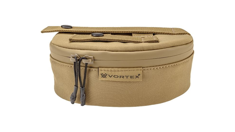 Vortex GlassPak Pro Zipper Pouch, Large, Tan, 3.0in,4.1 oz., GP-LPOUCH-T