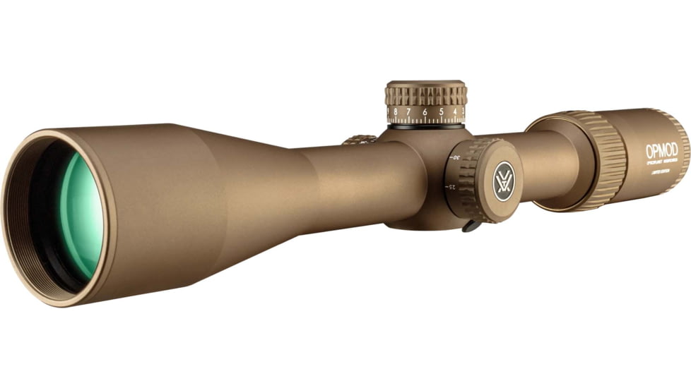 Vortex OPMOD Diamondback Tactical 4-16x44mm FFP 30mm Tube Riflescope, FDE, DBK-10026-OP