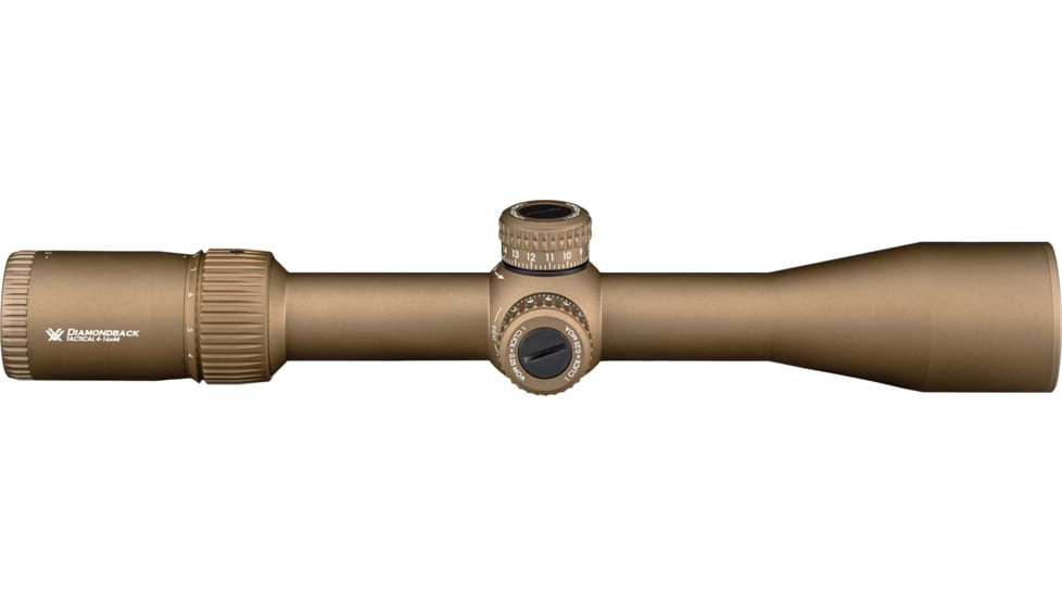 Vortex OPMOD Diamondback Tactical 4-16x44mm FFP 30mm Tube Riflescope, FDE, DBK-10026-OP