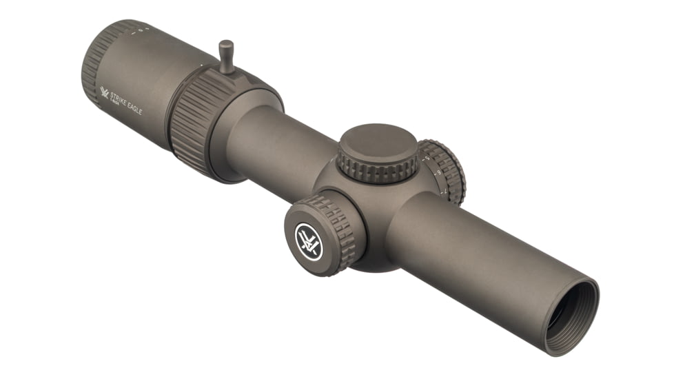 Vortex OPMOD Strike Eagle Rifle Scope, 1-8x24mm, 30mm Tube, Second Focal Plane, AR-BDC3 Reticle, FDE, SE-1824-2-OP