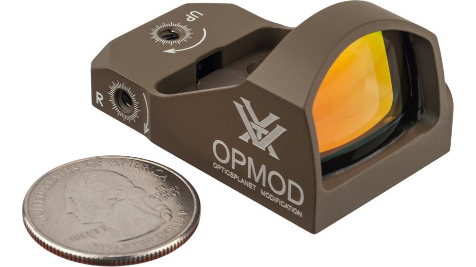 Vortex OPMOD Viper 1x24mm 6 MOA Red Dot Sight, FDE