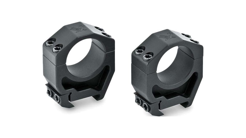 Vortex Precision Matched Rifle Scope Rings, 30 mm Tube, High - 1.26 in, Black, PMR-30-126